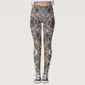 Leggings van bladstrooisel (Voorkant)