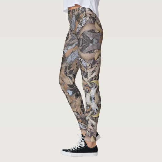 Leggings van bladstrooisel (Links)