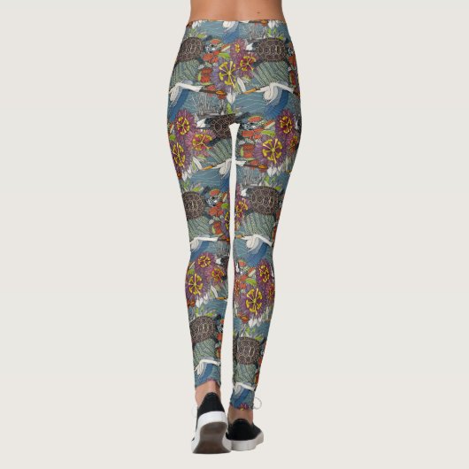 leggings van blauwe leisteen van marsh NC (Achterkant)