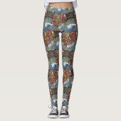 leggings van blauwe leisteen van marsh NC (Voorkant)