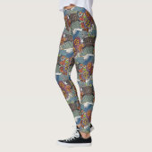 leggings van blauwe leisteen van marsh NC (Links)