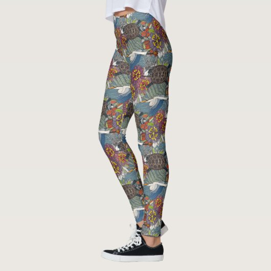leggings van blauwe leisteen van marsh NC (Links)