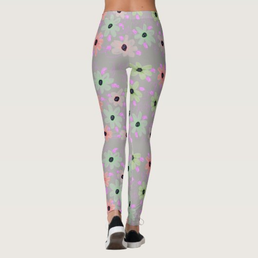 Leggings van bloem (Achterkant)