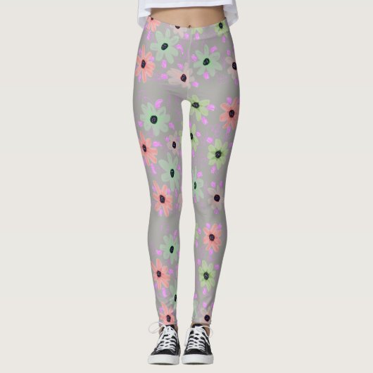 Leggings van bloem (Voorkant)
