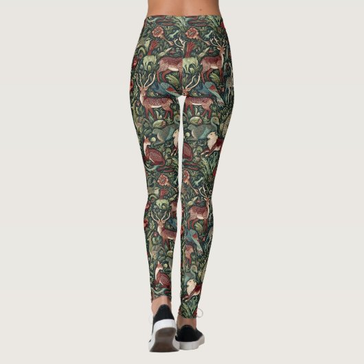 Leggings van bosdieren (Achterkant)