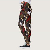 Leggings van Boston Terrier-hondenkunst (Links)