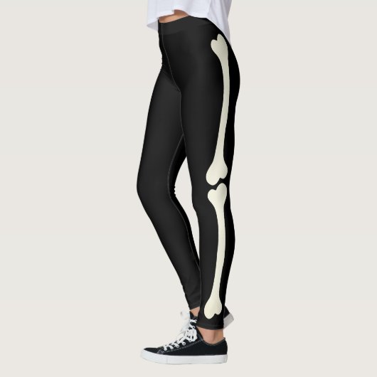 Leggings van Botten met skeletbeen (Links)