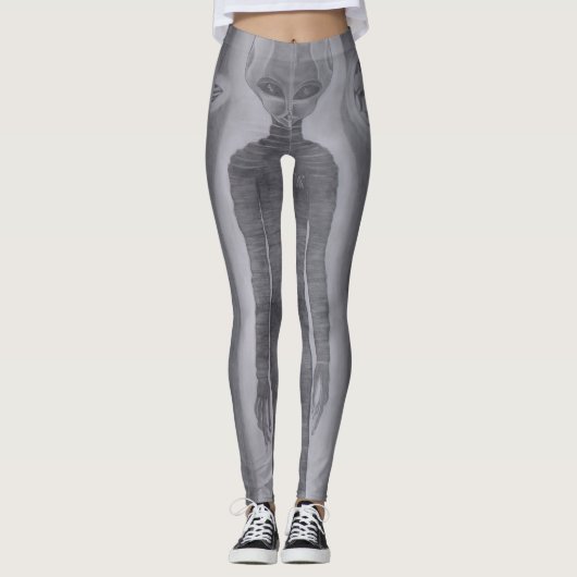 Leggings van buitenaardse Skinny Bob (kunst door I (Voorkant)