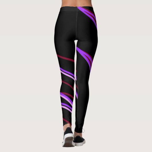 Leggings van Burgundy Trip (Achterkant)