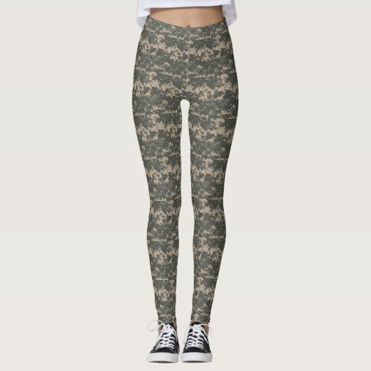 Leggings van Camouflage voor dames en heren (Voorkant)