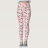 Leggings van Canada Moose en Maple Leaf (Voorkant)