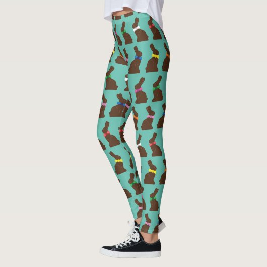 Leggings van chocolade Bunnies (Links)