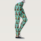 Leggings van chocolade Bunnies (Rechts)