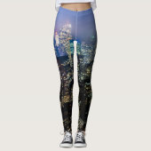 Leggings van City Chic "Cityscape" (Voorkant)