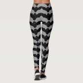 Leggings van Creepy Halloween Vampire Bat (Achterkant)