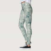 leggings van cryptid crowd pine parelwijn (Links)
