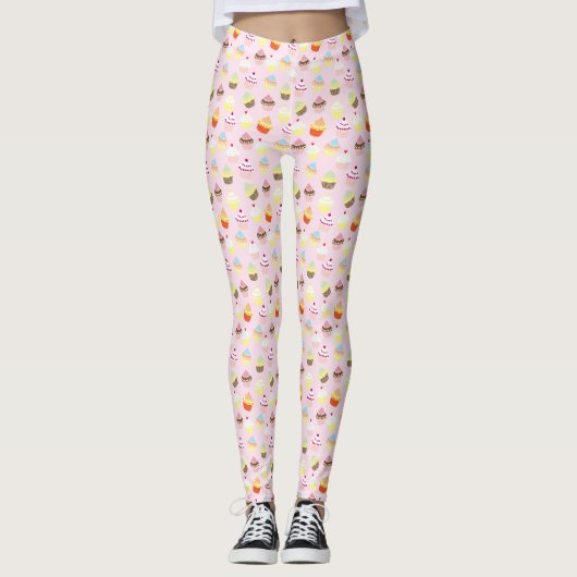 Leggings van Cupcake Party (Voorkant)