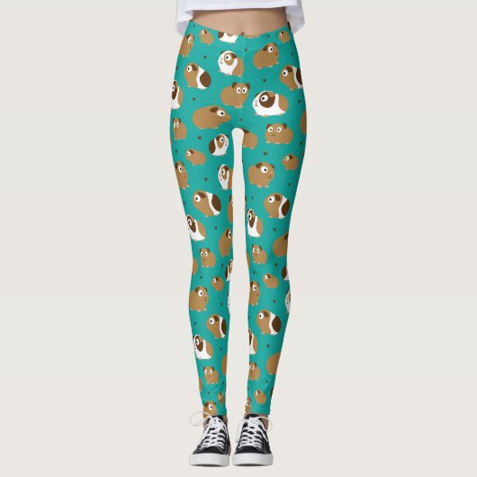 Leggings van Cute Guinee Pigs (Voorkant)