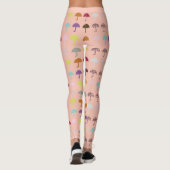 Leggings van Cute Umbrellas (Achterkant)