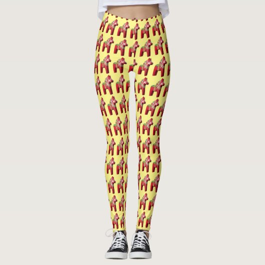 Leggings van Dala Horse (Voorkant)