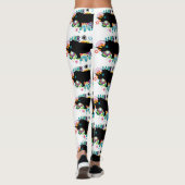 Leggings van de abstracte Rijn (Achterkant)