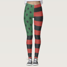 Leggings van de Afrikaanse Amerikaanse Juntetiende
