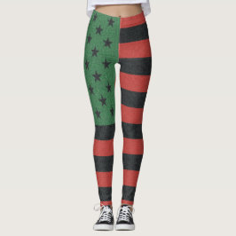Leggings van de Afrikaanse Amerikaanse Juntetiende