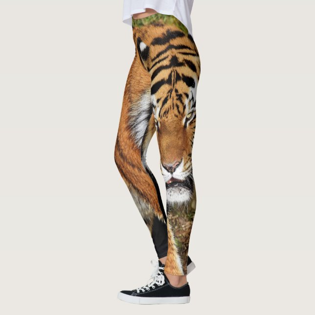 Voornaamwoord Serie van kever Leggings van de Bengaalse tijger | Zazzle.nl