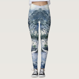 Leggings van de bergscène