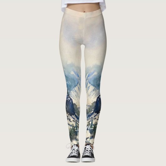 Leggings van de bergscène (Voorkant)