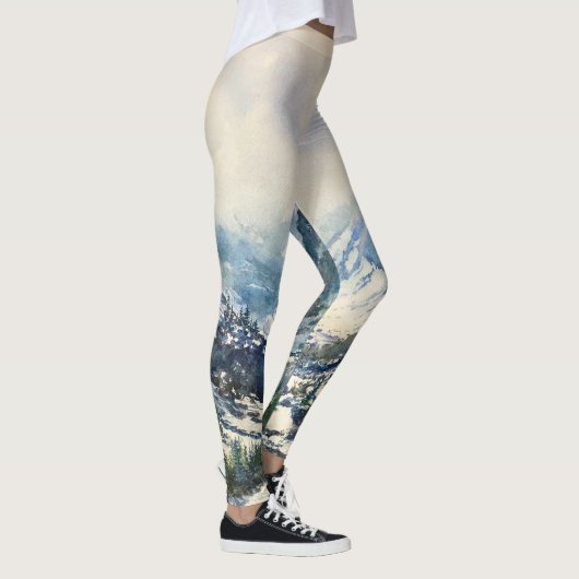 Leggings van de bergscène (Rechts)