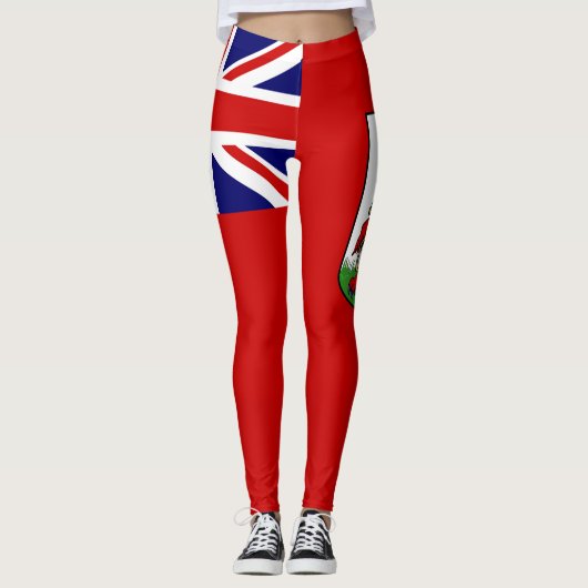 Leggings van de Bermuda-vlag (Voorkant)