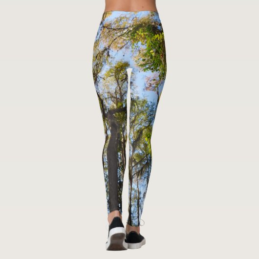 leggings van de boom yoga (Achterkant)