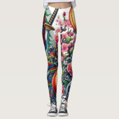 Leggings van de Chinese draak (Voorkant)