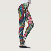 Leggings van de Chinese draak (Rechts)