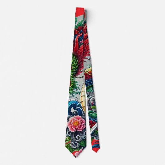 Leggings van de Chinese draak Stropdas (Voorkant)