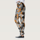 Leggings van de Confetti van de schedel - Meervoud (Links)