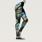 Leggings van de Glas - Geometrische patroonLegging (Rechts)