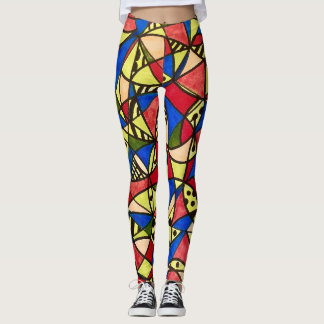Leggings van de Glas in lood voor het gehele jaar