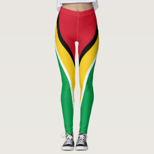 Leggings van de Guyana-vlag 