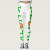 LEGGINGS van de Hawaiian Pineapple (Voorkant)
