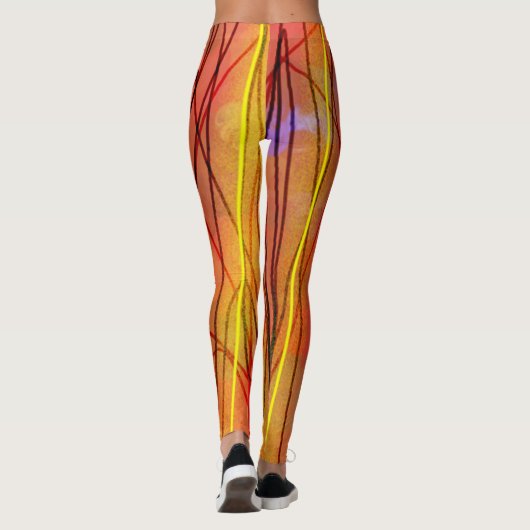 Leggings van de heupdraad (Achterkant)