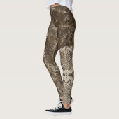Leggings van de huidplooi van de slang (Links)