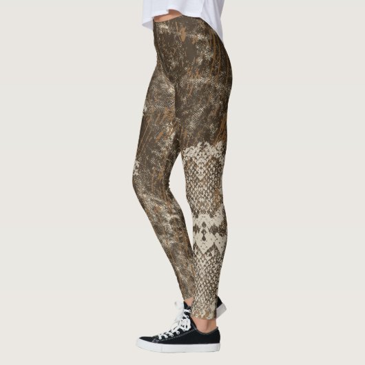 Leggings van de huidplooi van de slang (Links)