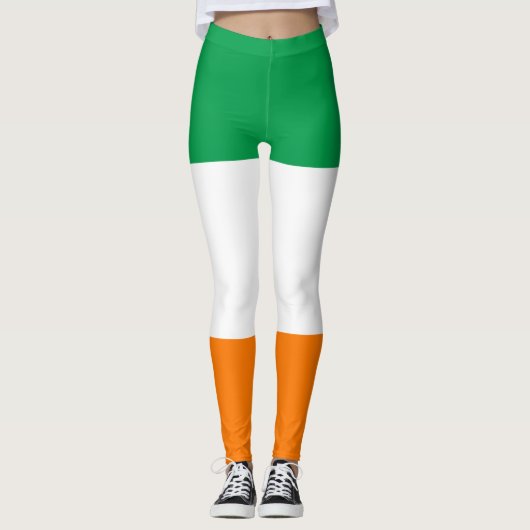 Leggings van de Ierse vlag (Voorkant)