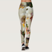 Leggings van de Indische Bean Tree Flowers (Achterkant)