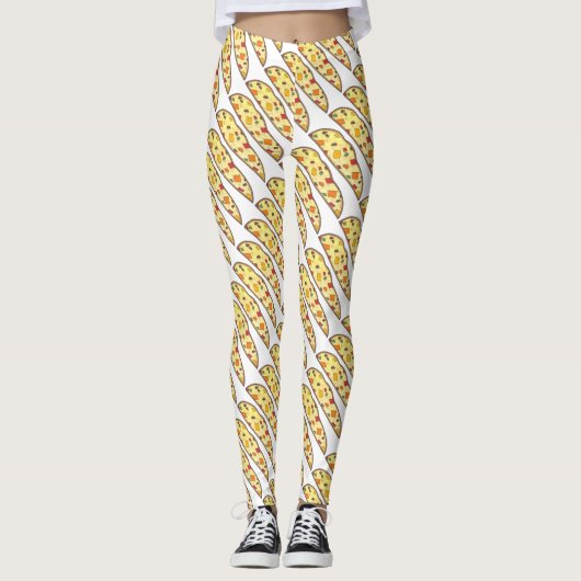 Leggings van de Italiaanse feestdag biscotti voor  (Voorkant)