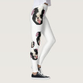 Leggings van de Japanse Chin Skunk (Rechts)