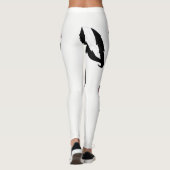 Leggings van de Japanse Chin Skunk (Achterkant)