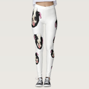 Leggings van de Japanse Chin Skunk